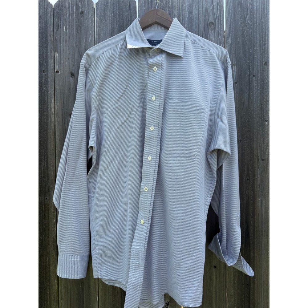 Ted Baker‎ London dress shirt 16 34 / 35 Read